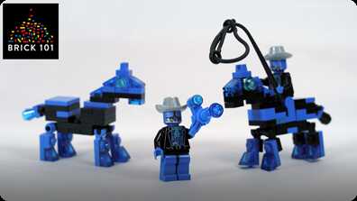 How To Build LEGO Cowboybots book