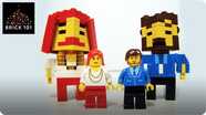 How To Build LEGO Newscasters Phil and Sherry