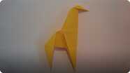 Origami Simple Giraffe