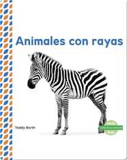 Animales con rayas