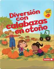 Diversión con calabazas en otoño