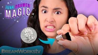How to Bend a Quarter | JUNK DRAWER MAGIC book