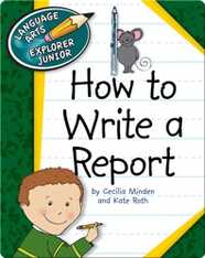 How To Write A Report