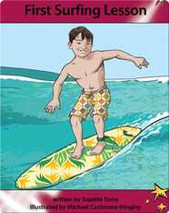First Surfing Lesson