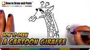 How to Draw a Cartoon Giraffe
