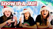 The Wild Adventure Girls: DIY Snow Storm in a Jar Science Experiment