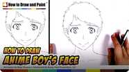 How to Draw an Anime Boy's Face