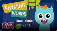 Monsters Learn English: Rhyming Words