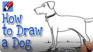 How to Draw a Dog Real Easy