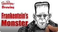 How to Draw Frankenstein's Monster
