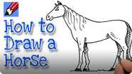 How to Draw a Horse Real Easy