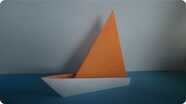 Origami Sailboat