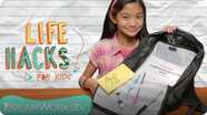 3 Hacks To Get You ORGANIZED | LIFE HACKS FOR KIDS