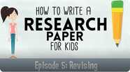 Writing a Research Paper: Revising
