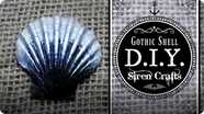 How to Paint a Seashell: Spooky Black Shell Tutorial
