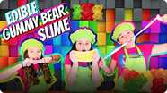 Edible Gummy Bear Slime DIY