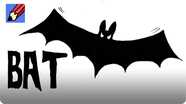 How to Draw a Bat for Halloween