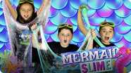 How to Make MAGICAL MERMAID SLIME with Sparkly Glitter!