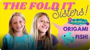 The Fold It Sisters: Origami Fish Tutorial