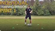 Individual Training Session Part 1 | Improve Footwork Fast