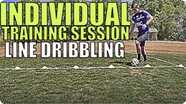 Line Dribbling to Improve Skill Fast | Individual Training Session