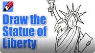 How to Draw the Statue of Liberty Real Easy