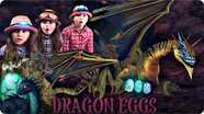 Dragon Eggs That SPARKLE | How To Make DRAGON EGGS! | Kids Fun Activities