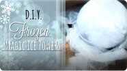 How to have Ice Powers: Magical Glowing Snow Globe for Dress Up and Play-Pretend