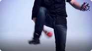 Juggling Trick: Under the Leg and Behind the Back