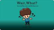 Wait, What?: Illustrated Puns, Jokes, and Weird Questions