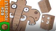 Craft Ideas with Boxes - Elephant