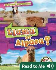 Llama or Alpaca?