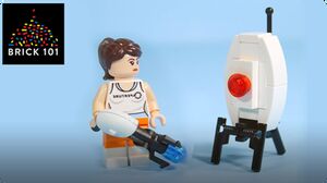 How To Build LEGO Portal Turret