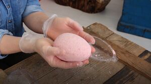 How to Make a Dragon Egg Bath Bomb!