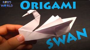 How to Make an Origami Swan