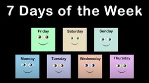 Seven Days of the Week