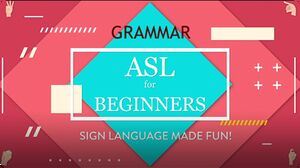 ASL for Beginners: Grammar