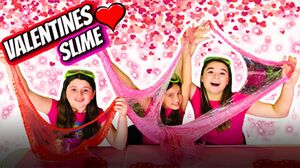 How to Make Super CRUNCHY Valentines Day Slime!