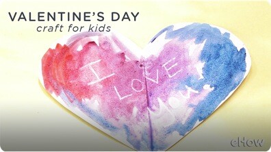 School Valentine Art Project