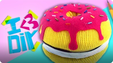 DIY Donut Notebook! | I ♥ DIY