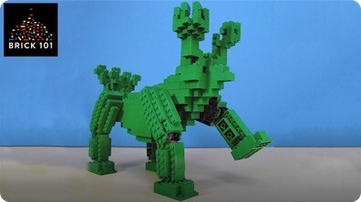 How To Build Giant LEGO Monster (Soccersaurus)