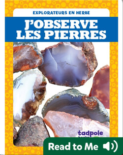 J’observe les pierres