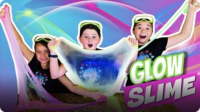 Glow in the Dark Slime!