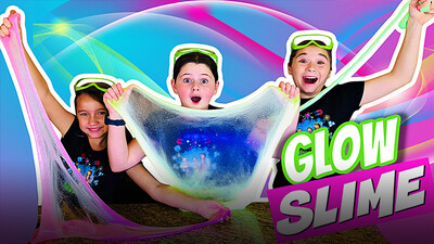 Glow in the Dark Slime!