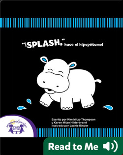 'Splash' hace el Hipopótamo!
