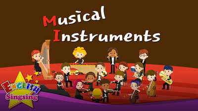 Kids vocabulary: Musical Instruments - Orchestra Instruments