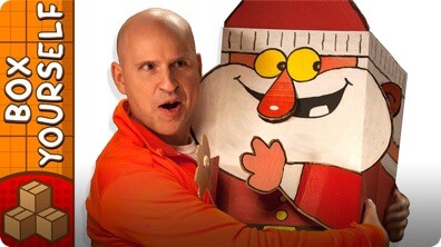 Craft Ideas with Boxes - Santa Claus