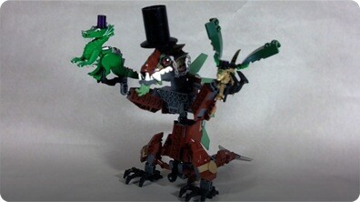 How To Build Fancy LEGO Dragons