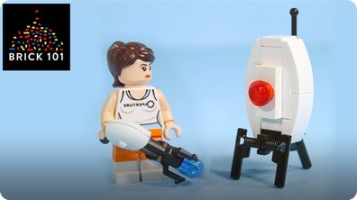 How To Build LEGO Portal Turret