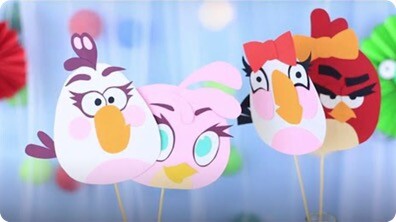 DIY Angry Birds Party Supplies